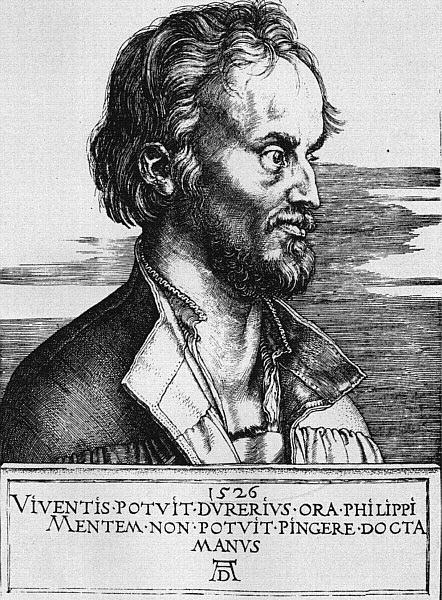 Portrait Of Philipp Melanchthon — Albrecht Dürer