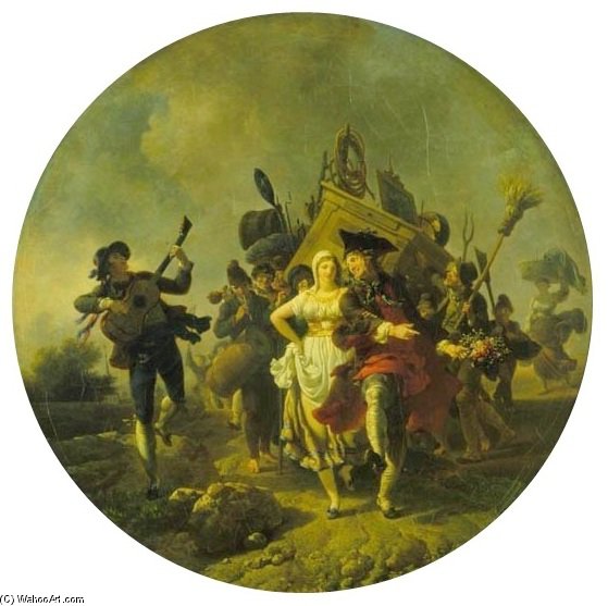 Regresso Da Boda — Nicolas-antoine Taunay