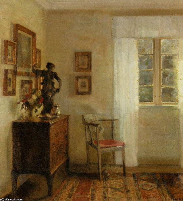 Interior — Carl Vilhelm Holsoe