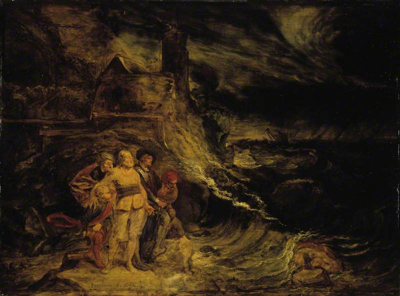 King Lear In The Storm — John Runciman