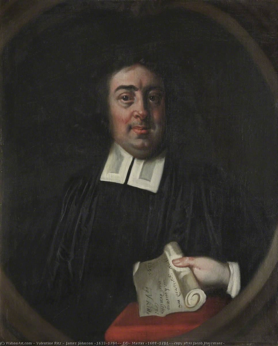 James Johnson (1633–1704), Dd, Master (1688–1704) (copy After Jacob Huysmans) — Valentine Ritz