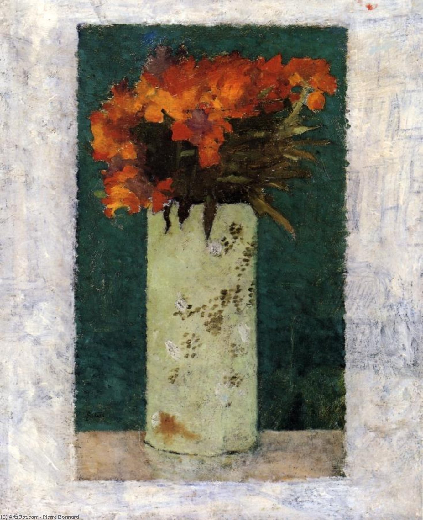 Pot Of Flowers — Pierre Bonnard
