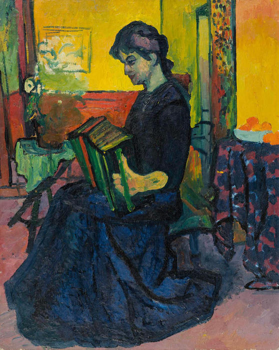 La Suonatrice — Giovanni Giacometti