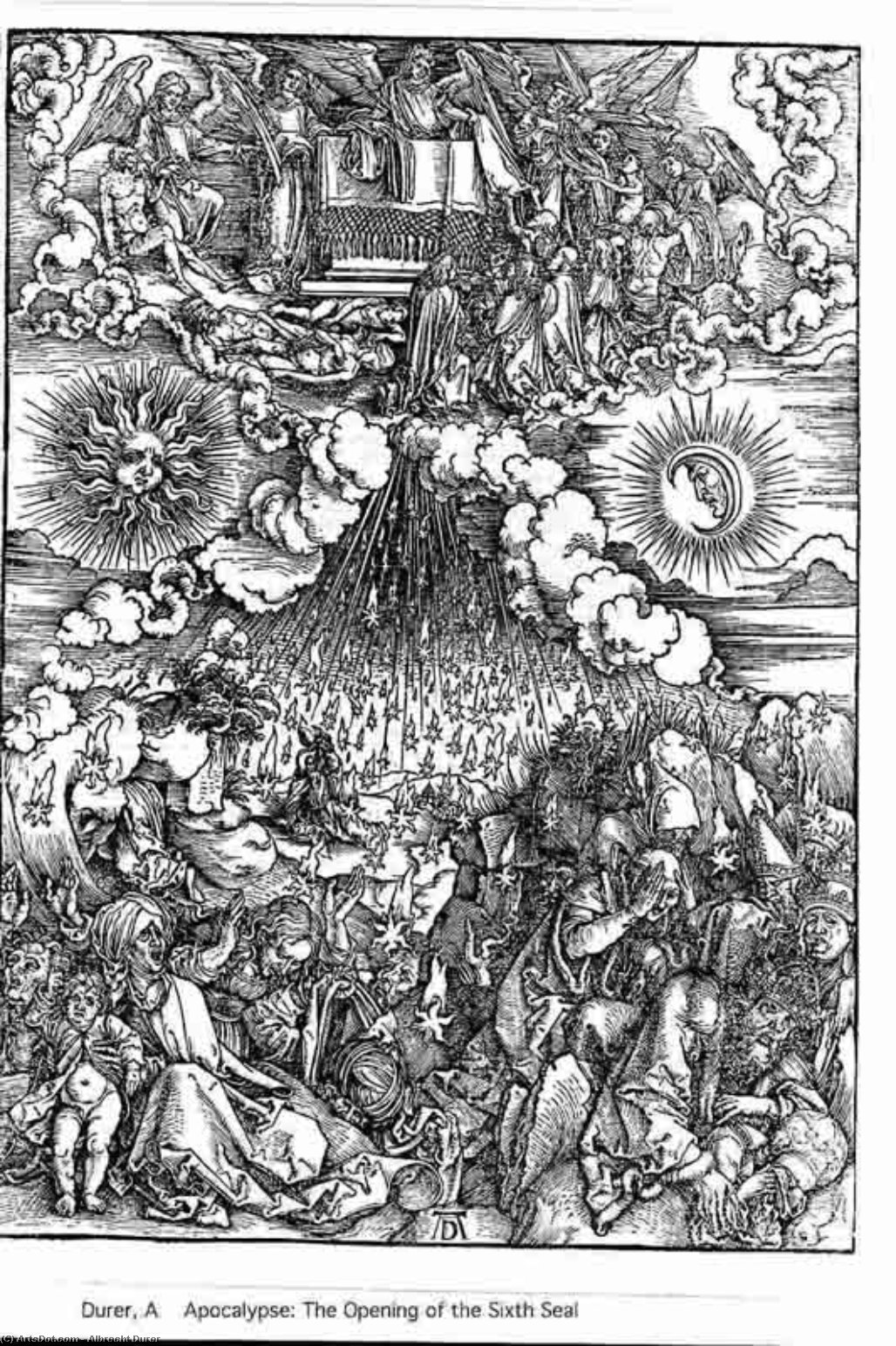 Opening Of The 5th And 6th Seal — Albrecht Dürer
