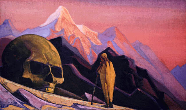Issa And Giant's Head — Nicholas Roerich