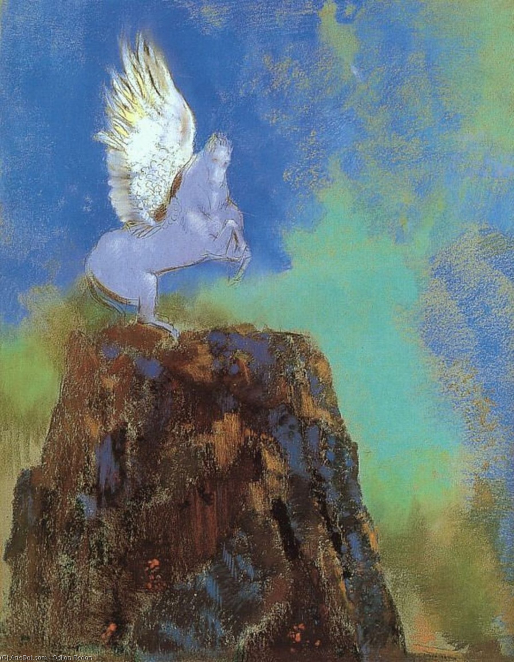 The Pegasus — Odilon Redon