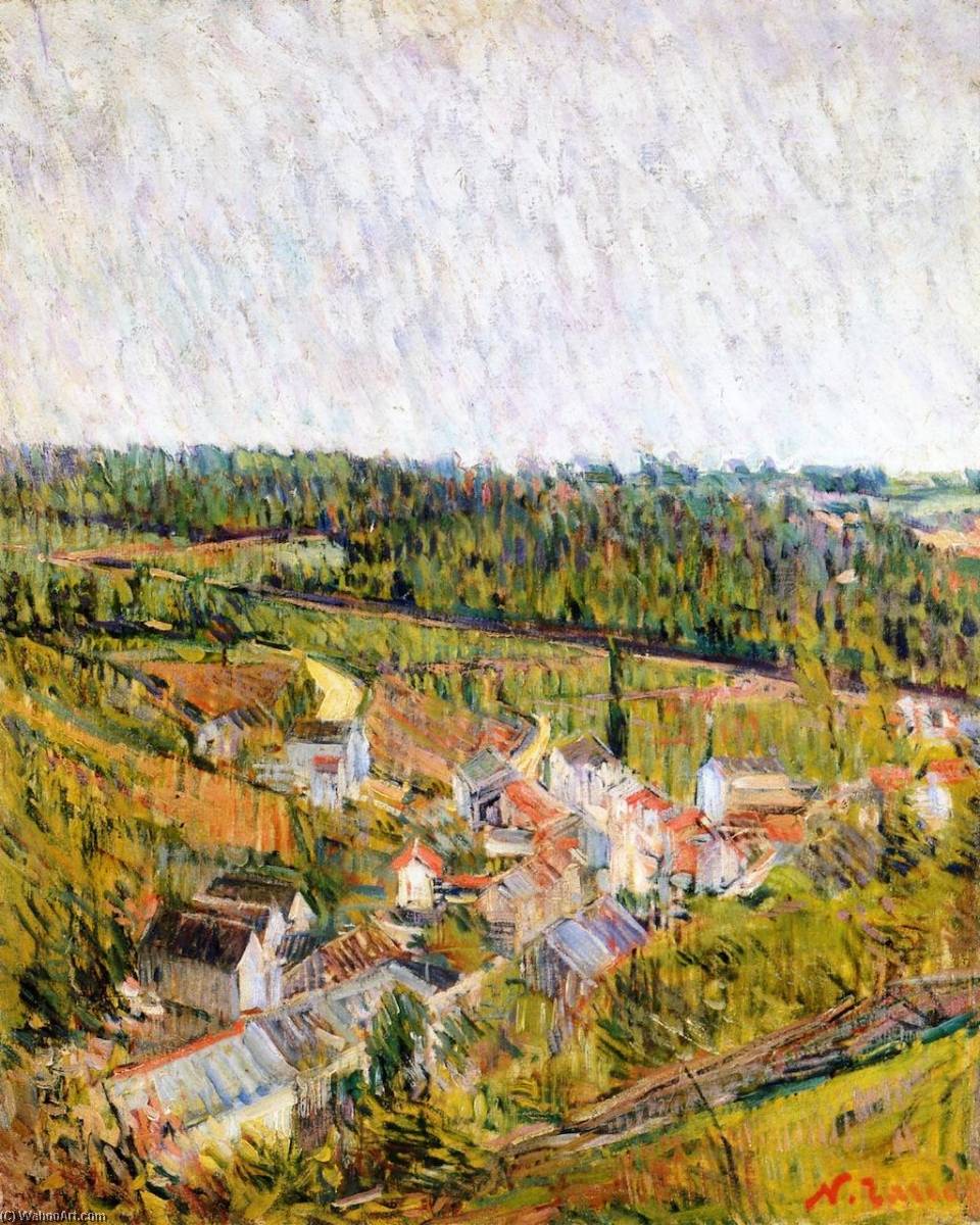 Landscape With Houses — Nicolas Tarkhoff