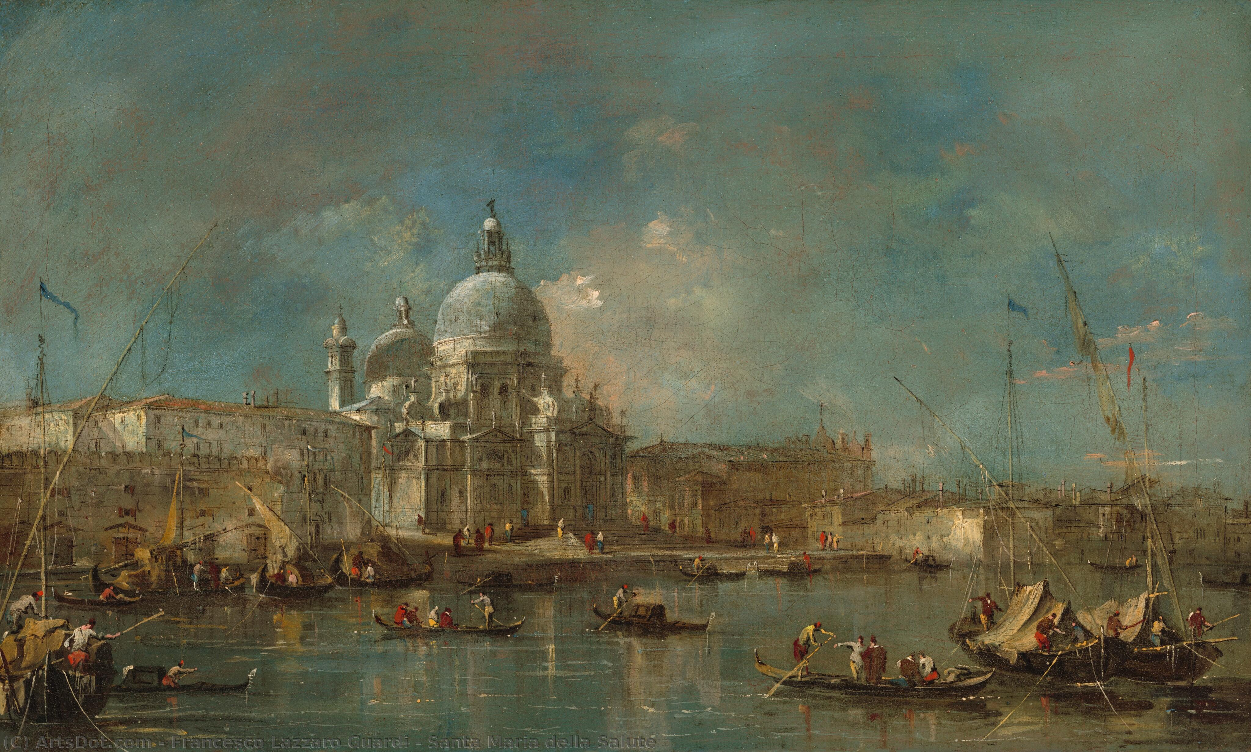 Santa Maria Della Salute — Francesco Lazzaro Guardi