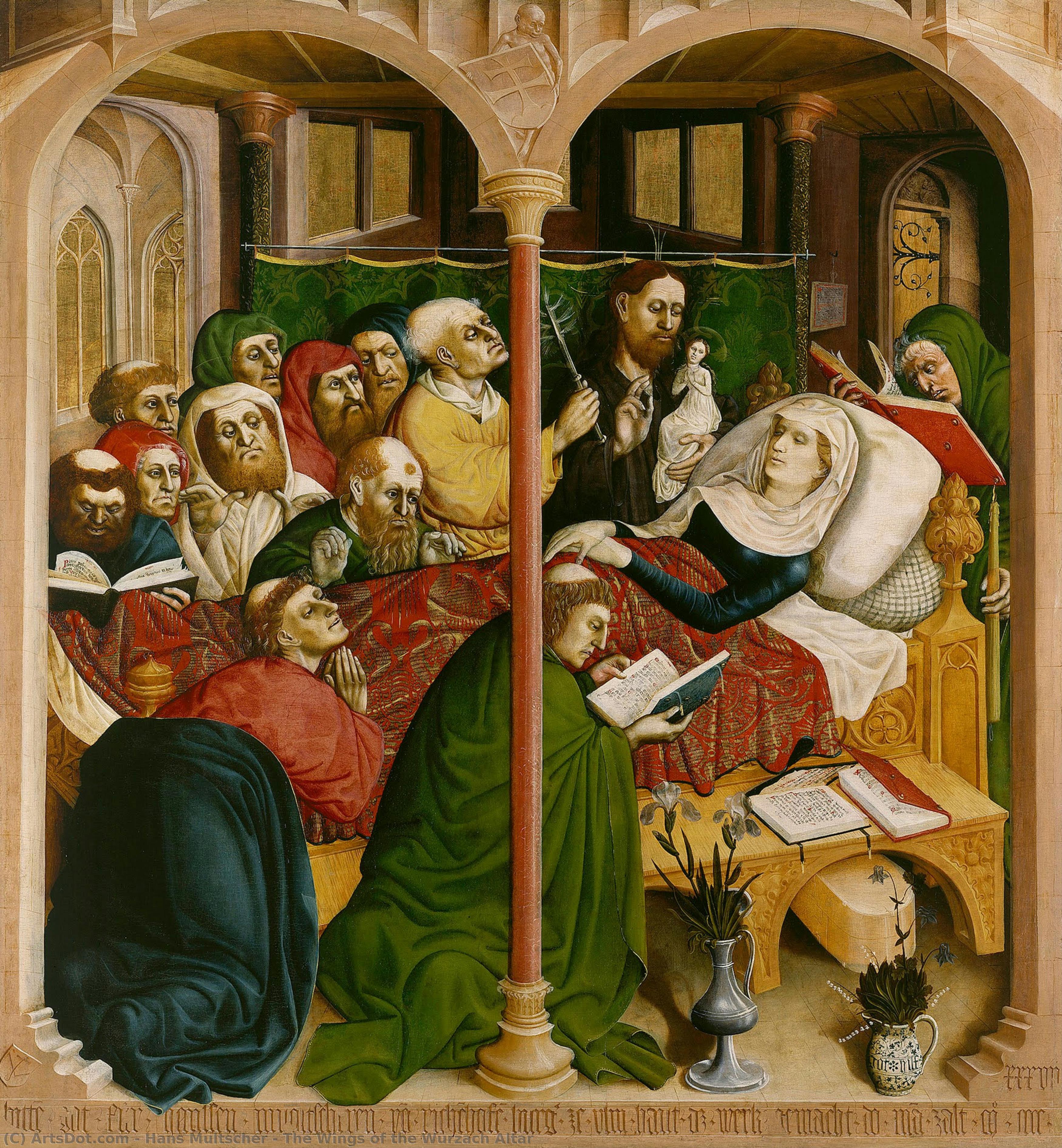 The Wings Of The Wurzach Altar — Hans Multscher