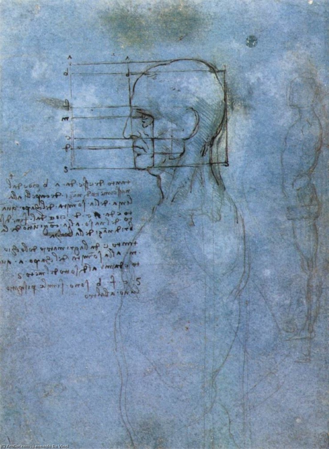 Leonardo Da Vinči Renaissance 213 X 153 Cm Vitruvius Royal Library (windsor) Silverpoint Drawing Proportions, Vitruvian Principles Human Anatomy, Proportion Studija O Proporcijama 1490 — Leonardo Da Vinči