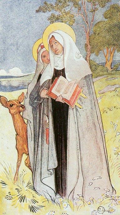 Birgitta, The Saint — Carl Larsson
