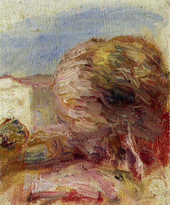 La Poste At Cagnes — Pierre-auguste Renoir