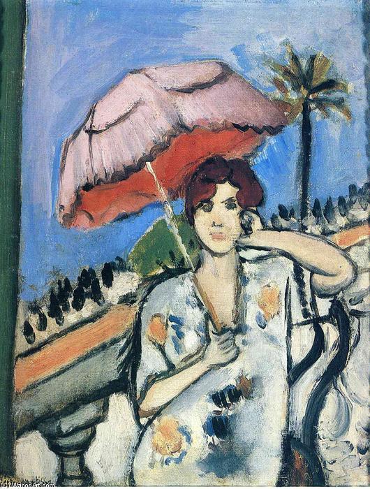Woman With Umbrella — Henri Matisse