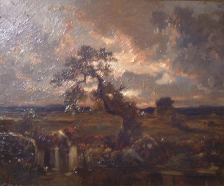 Soleil Couchant Après L'orage — Jules Dupré