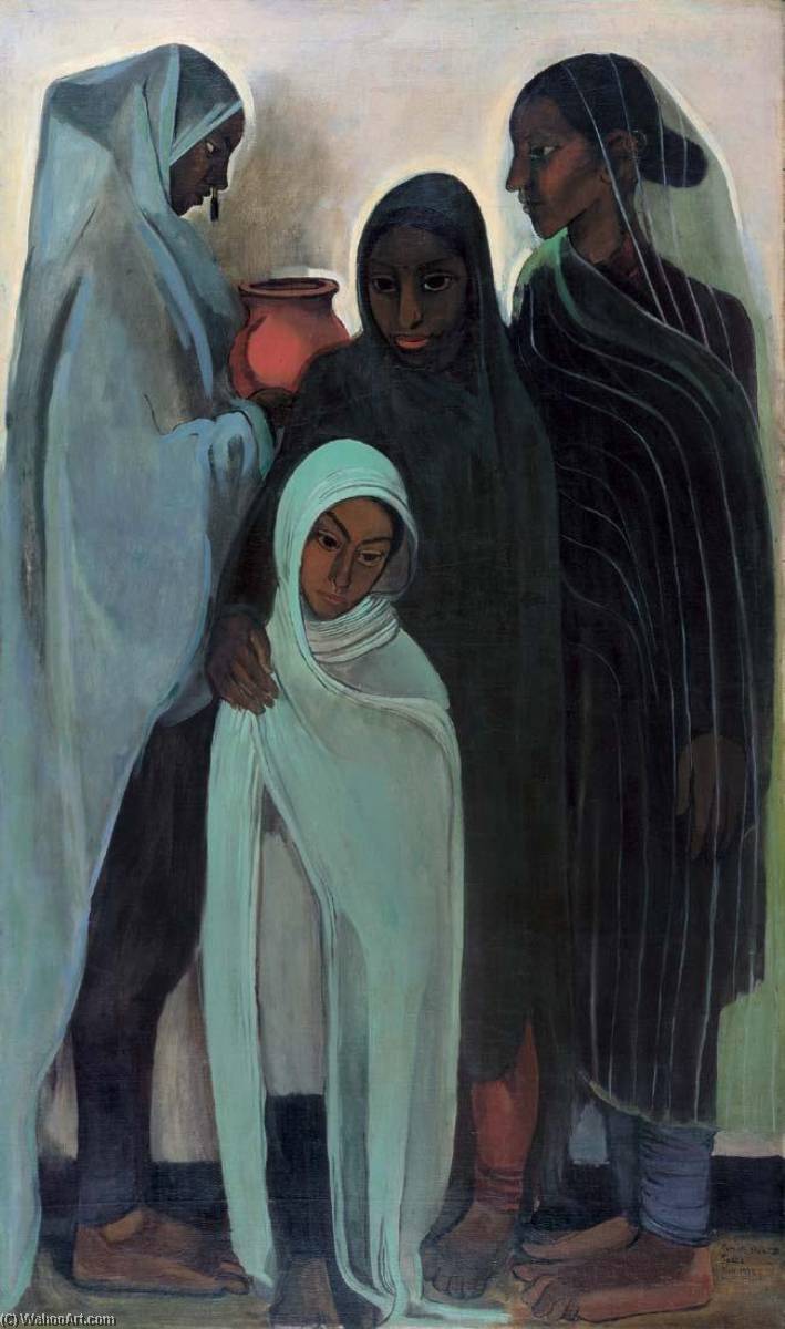 Hill Women — Amrita Sher-gil