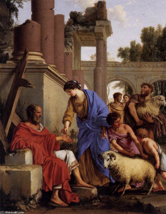Job Restored To Prosperity — Laurent De La Hyre