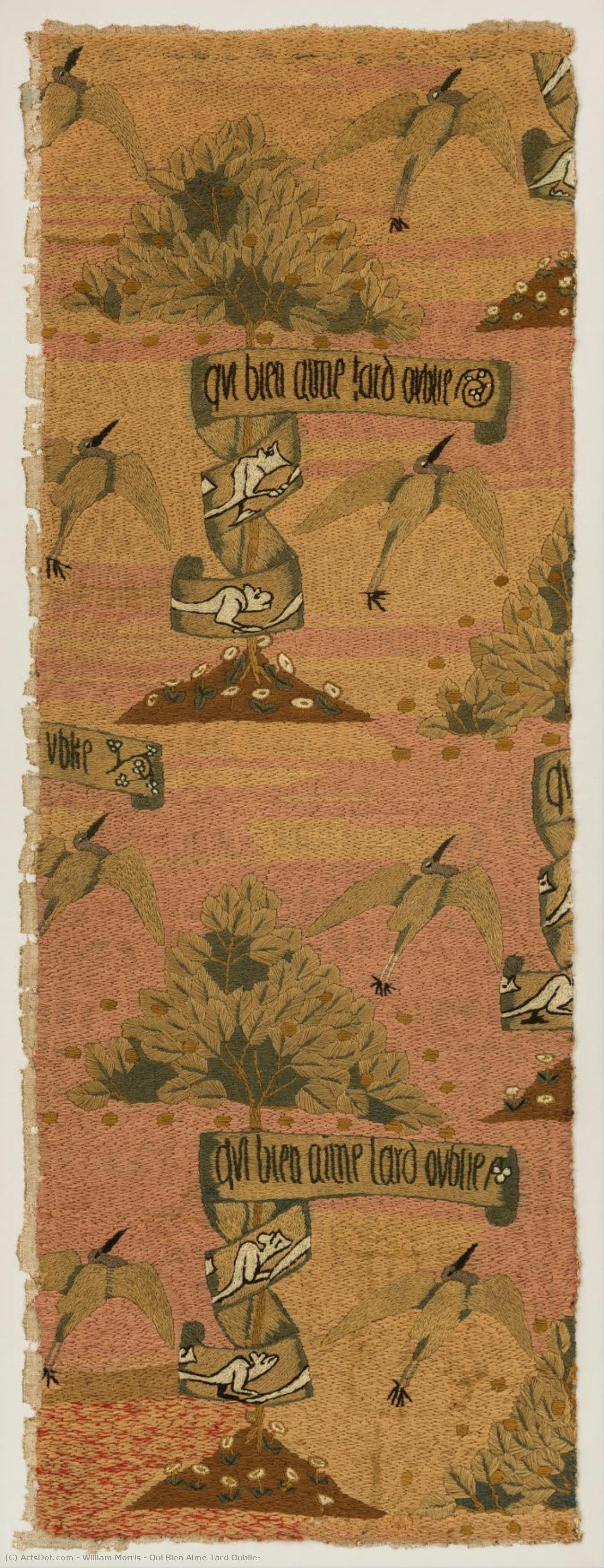 Qui Bien Aime Tard Oublie — William Morris
