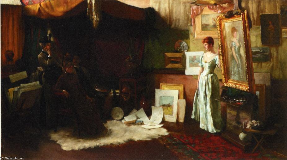 Fair Critics — Charles Courtney Curran
