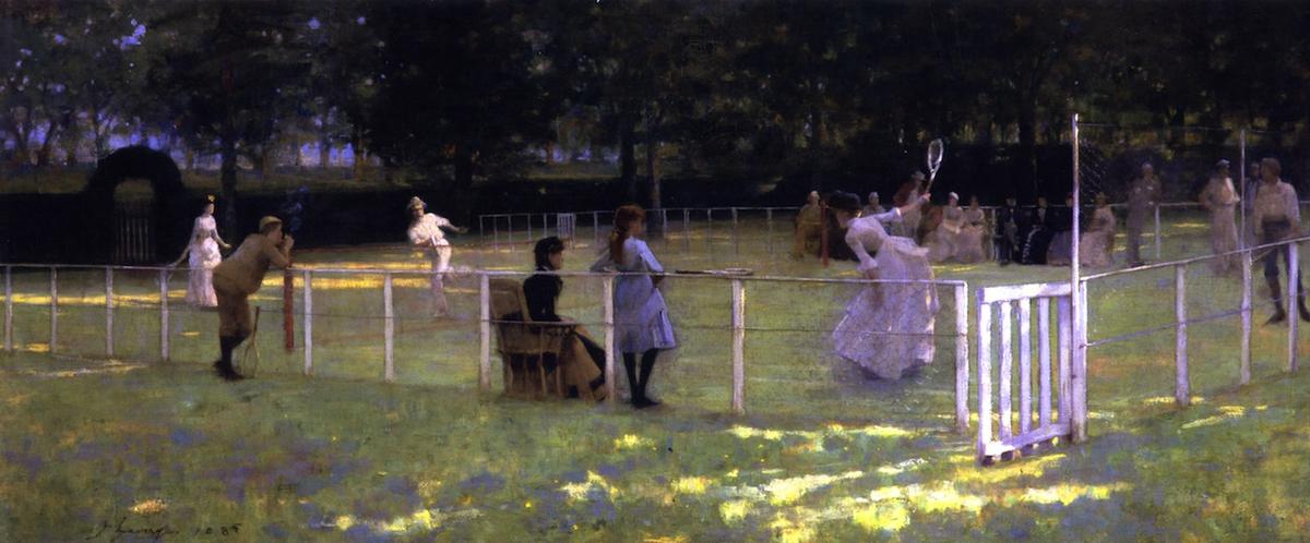 The Tennis Party — Sir John Lavery