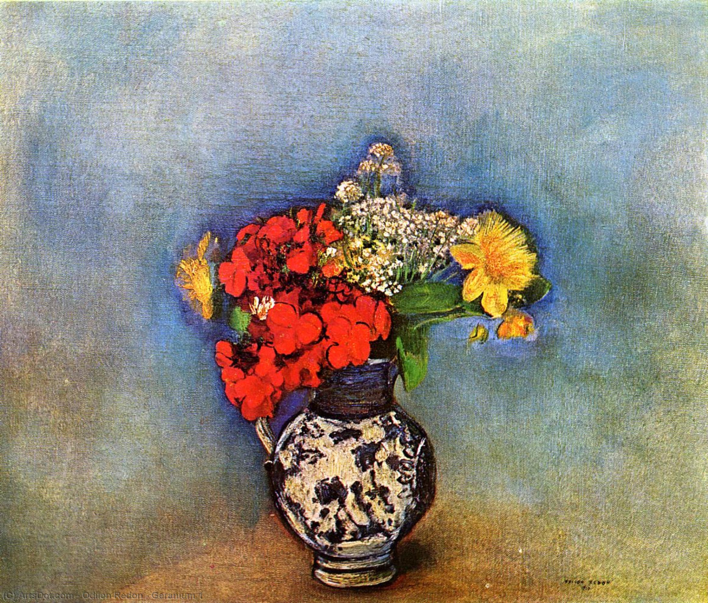 Geranium 1 — Odilon Redon