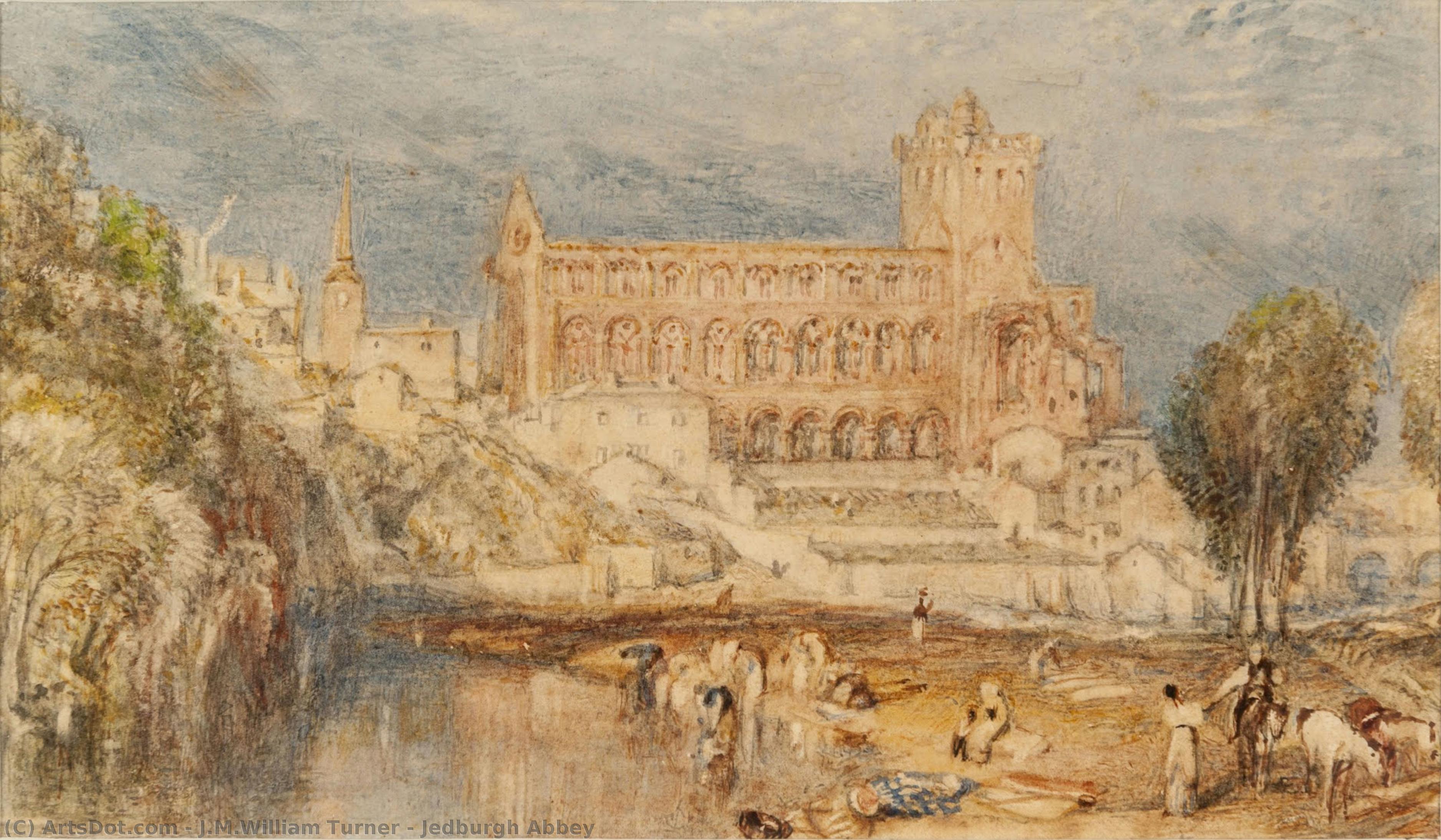 Jedburgh Abbey — J.m.w. Turner