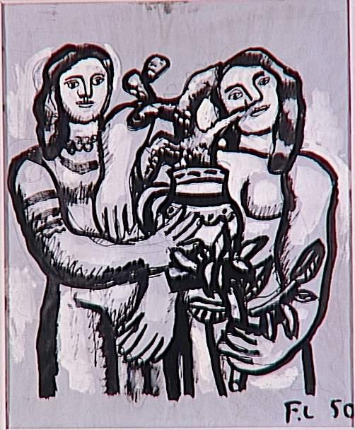Birthday, Two Women — Fernand Léger