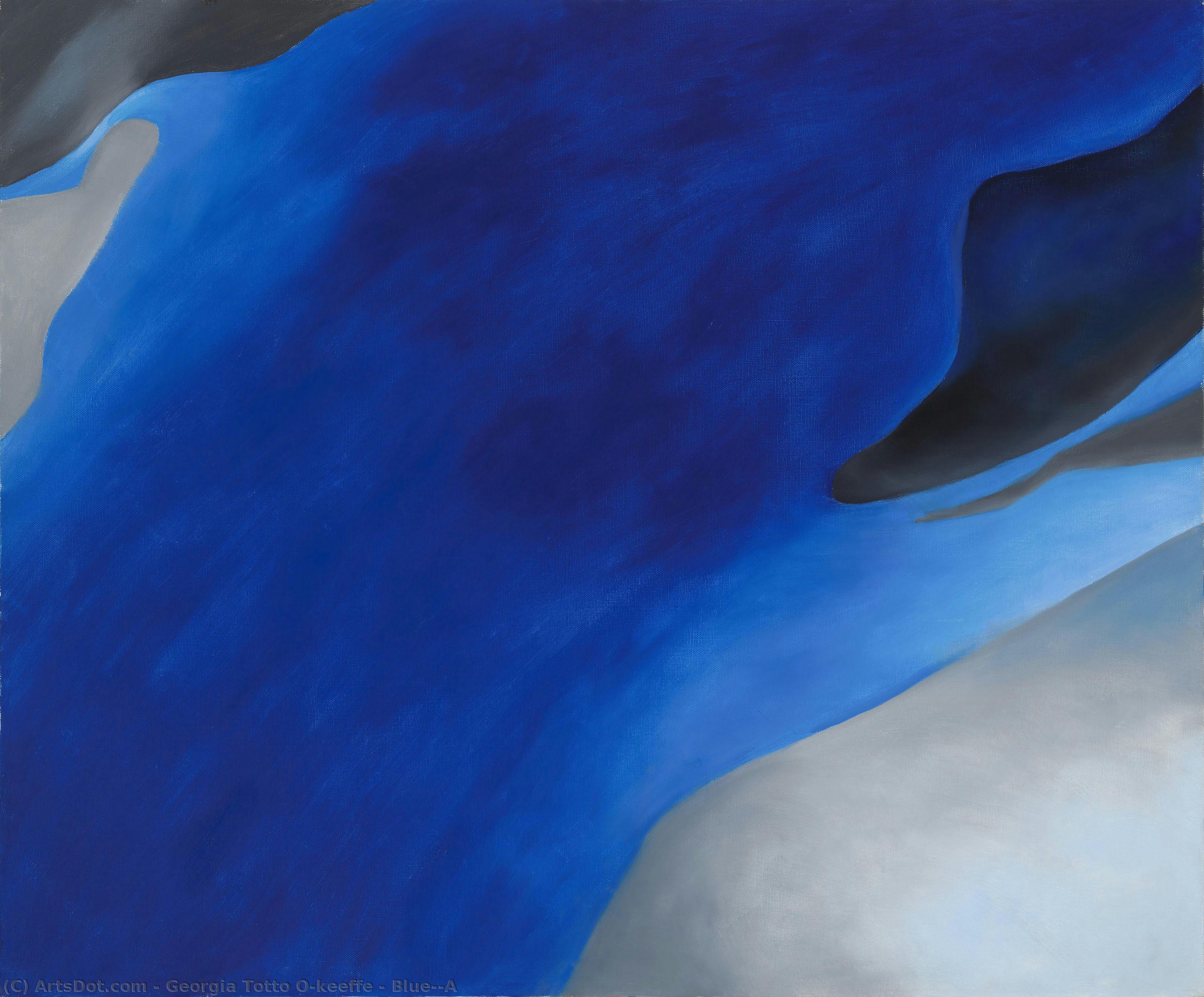 Blue--a — Georgia O'keeffe
