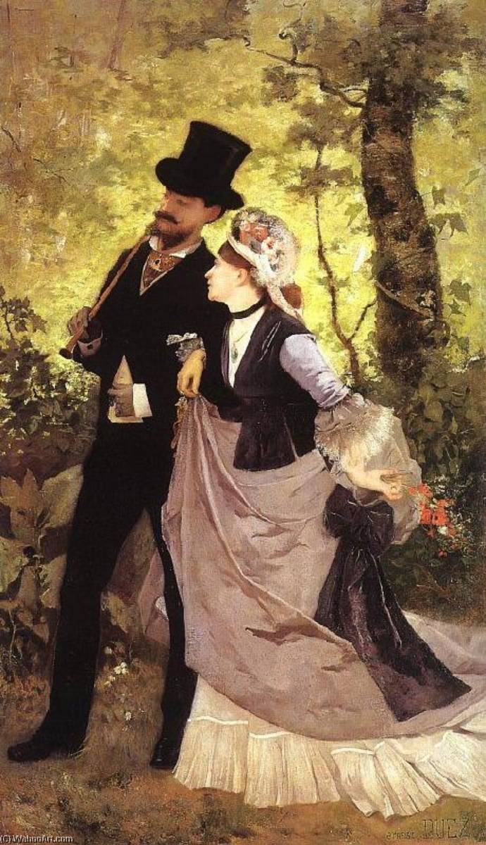 Honeymoon — Ernest Ange Duez