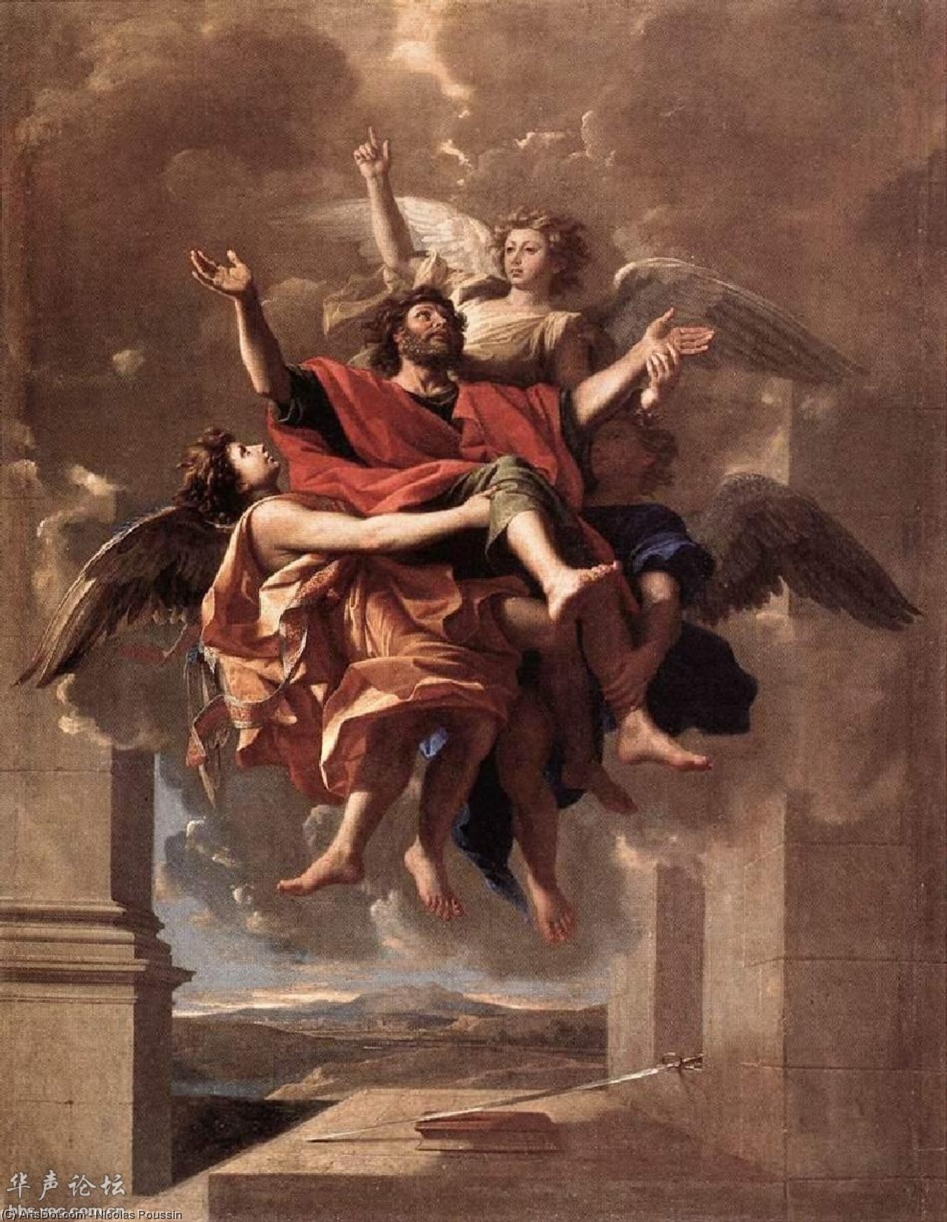 The Ecstasy Of St. Paul — Nicolas Poussin
