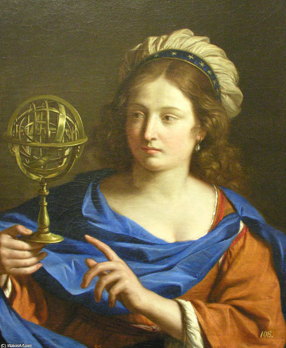 Personification Of Astrology — Guercino