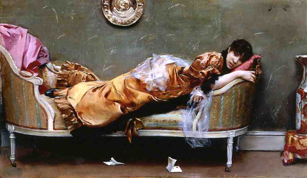 Reclining Woman — Julius Leblanc Stewart