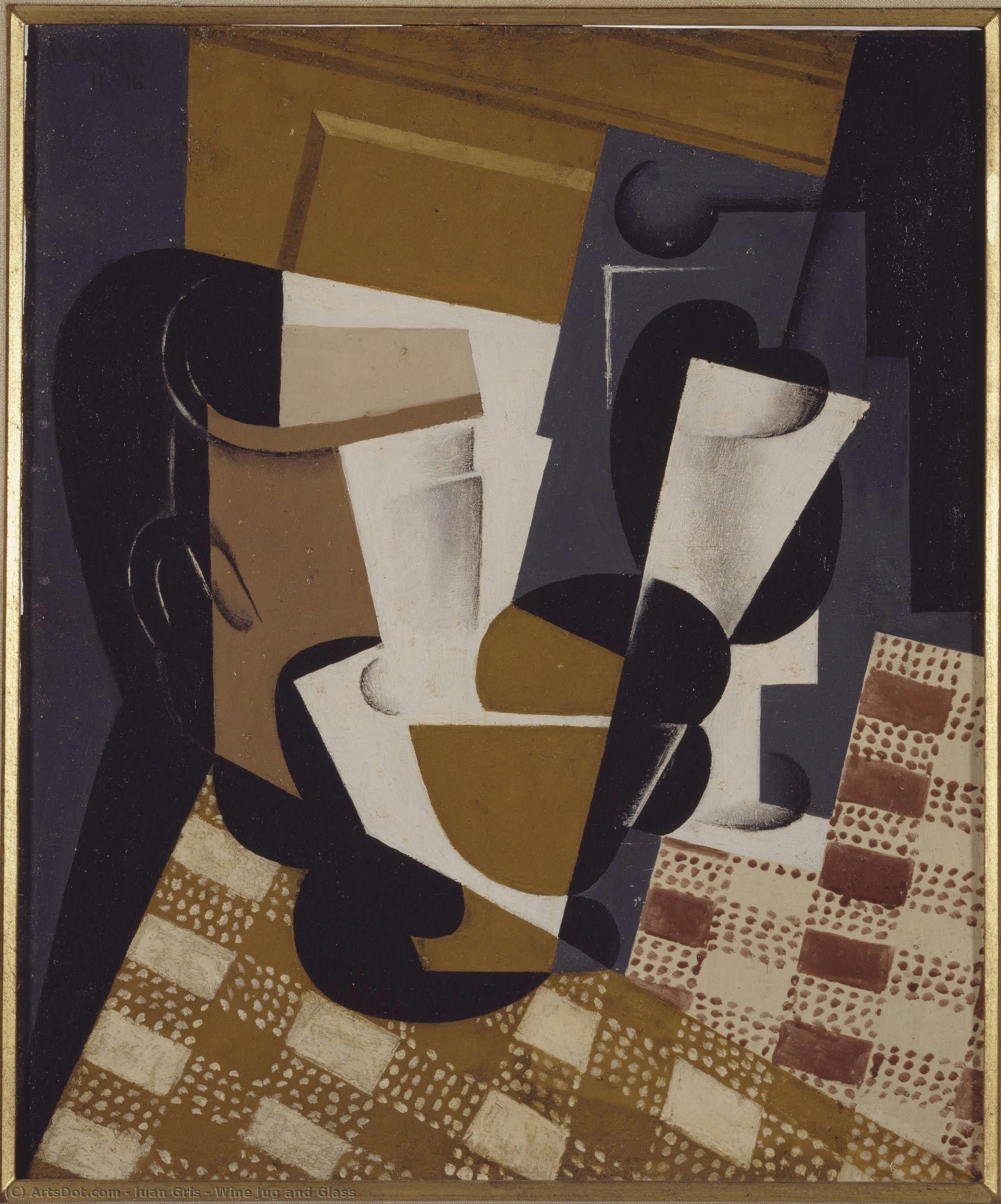 Wine Jug And Glass — Juan Gris