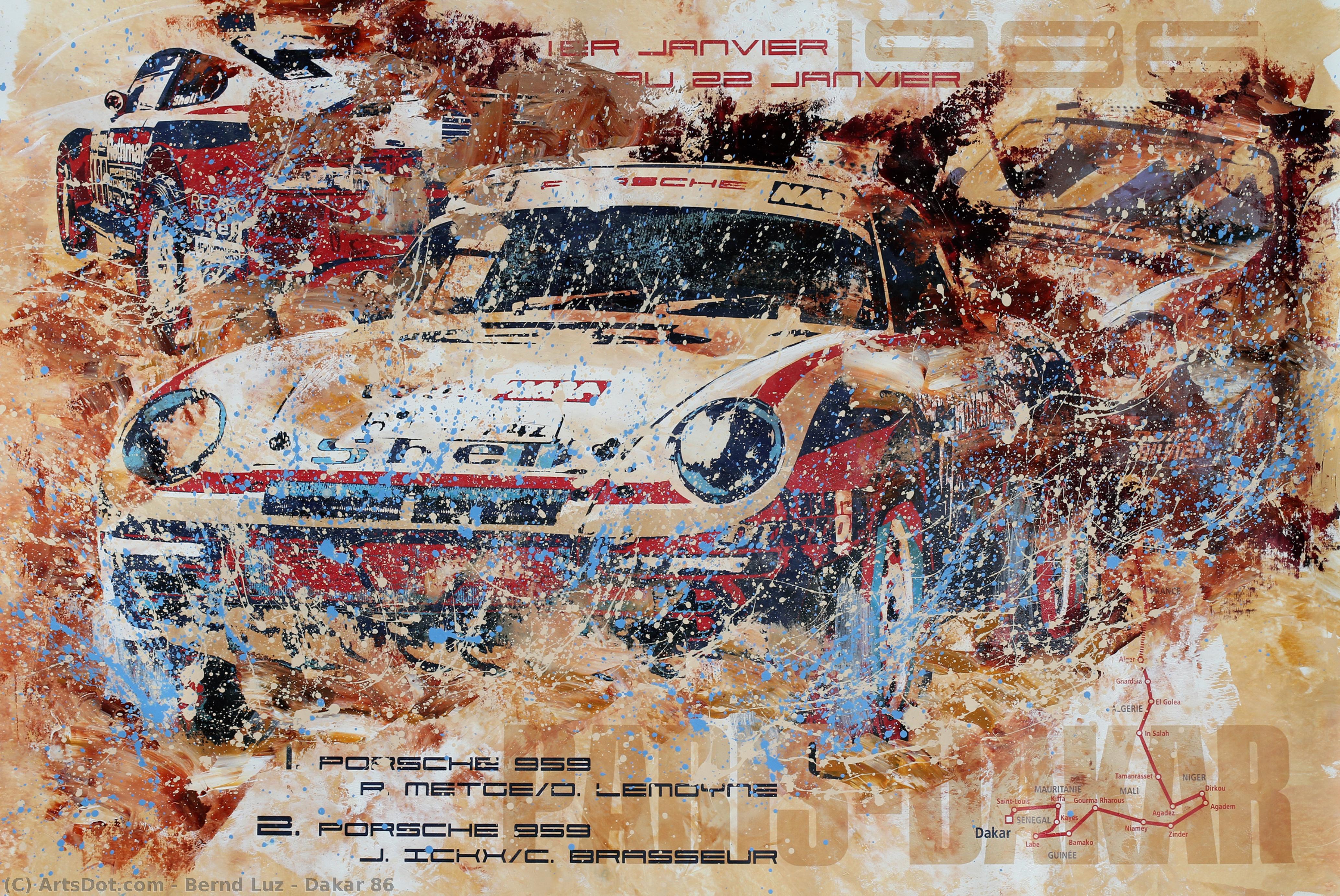 Dakar 86 — Bernd Luz