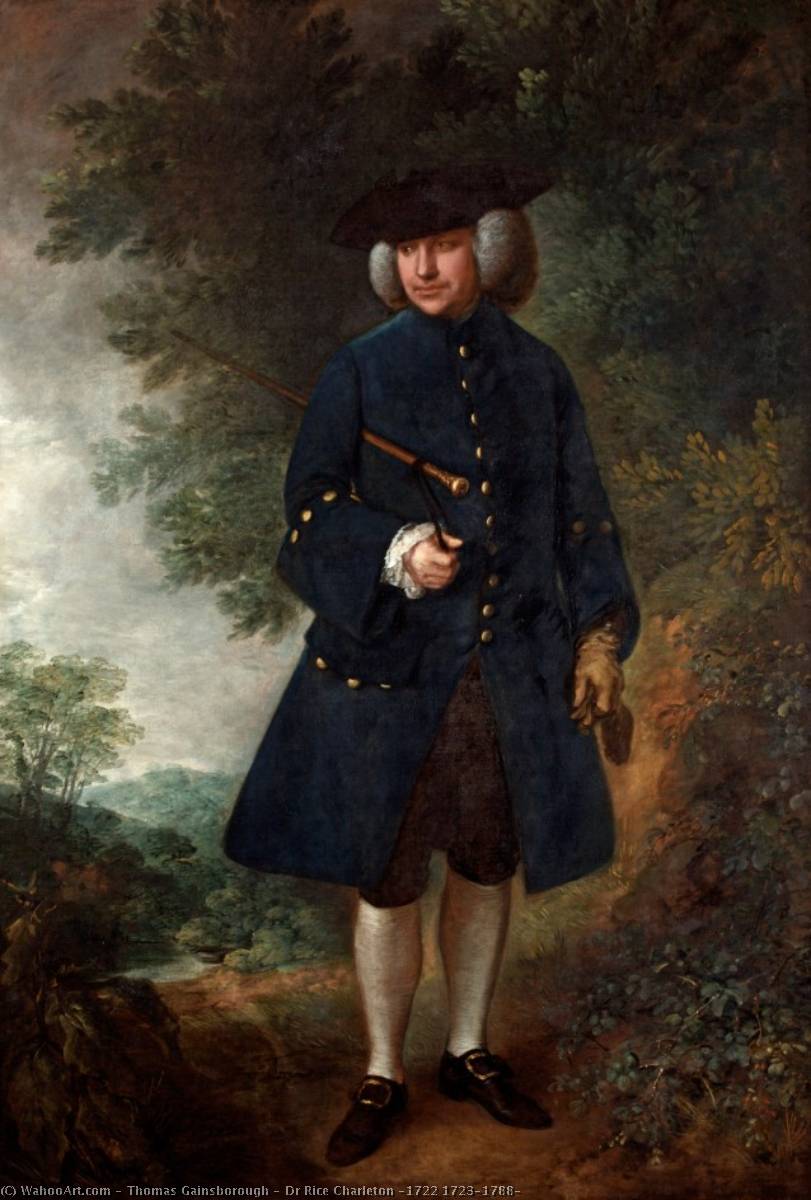 Dr Rice Charleton (1722 1723–1788) — Thomas Gainsborough