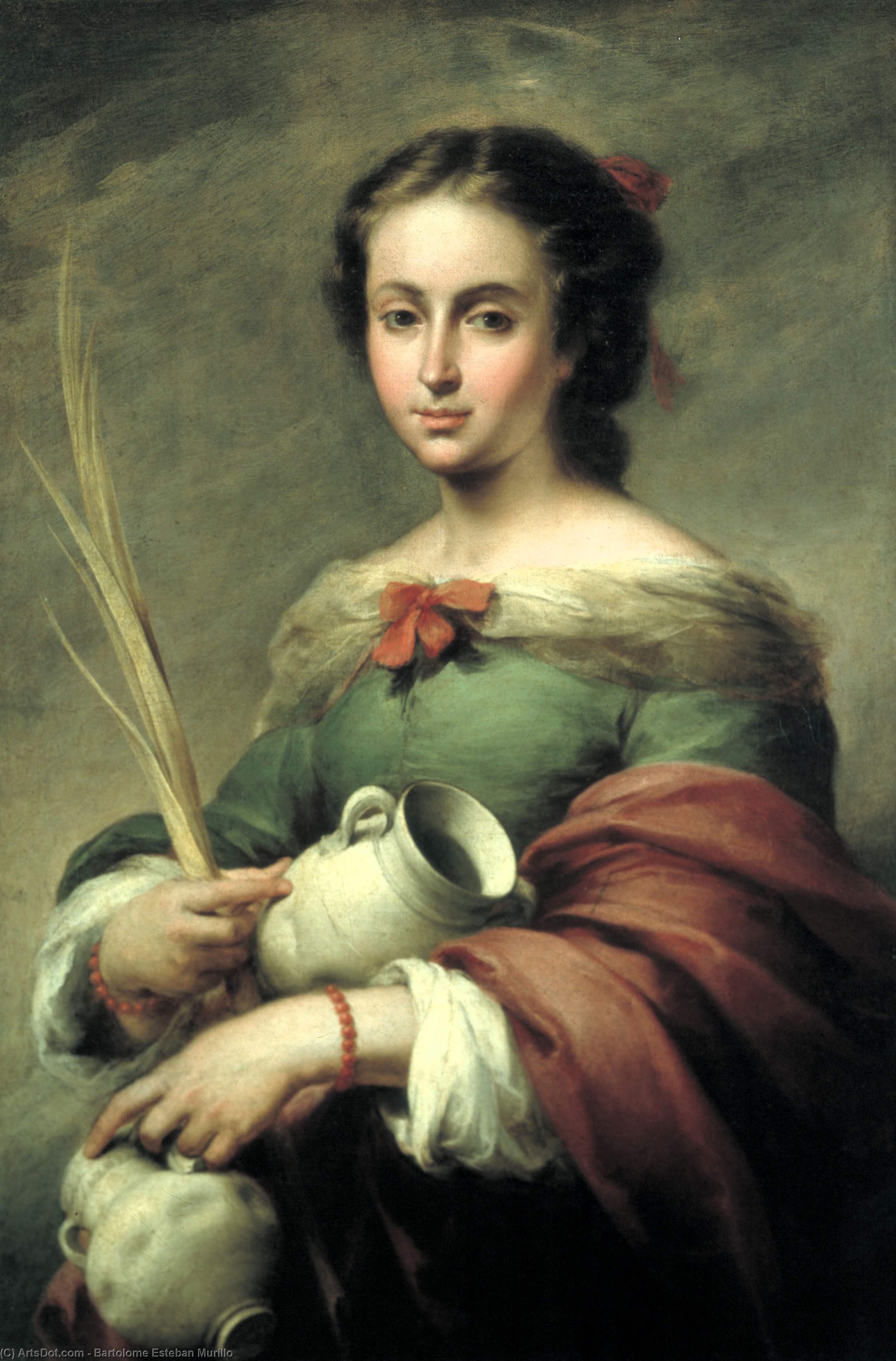 Santa Rufina — Bartolomé Esteban Murillo