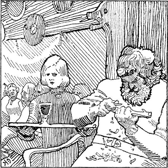 Olav Den Helliges Saga Ck11 — Christian Krohg