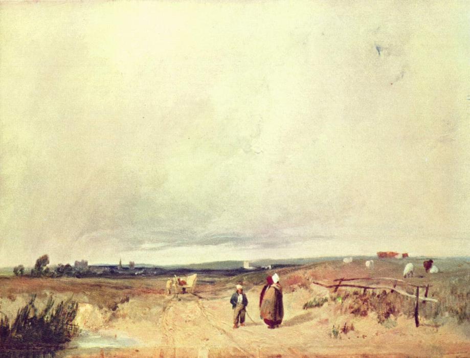 Scene In Normandy — Richard Parkes Bonington