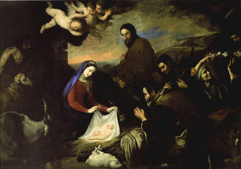 Adoration Of The Shepards — Jusepe De Ribera