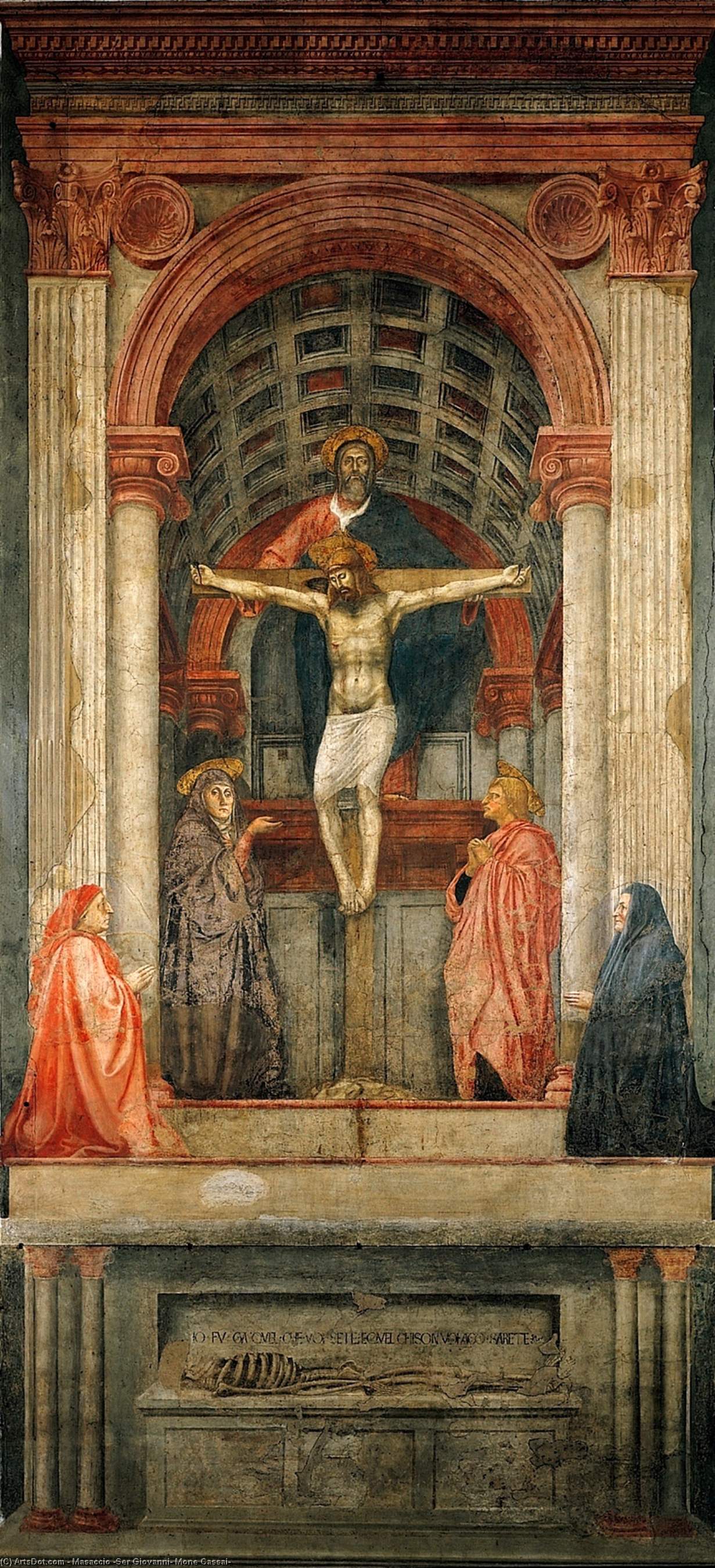 The Trinity — Masaccio