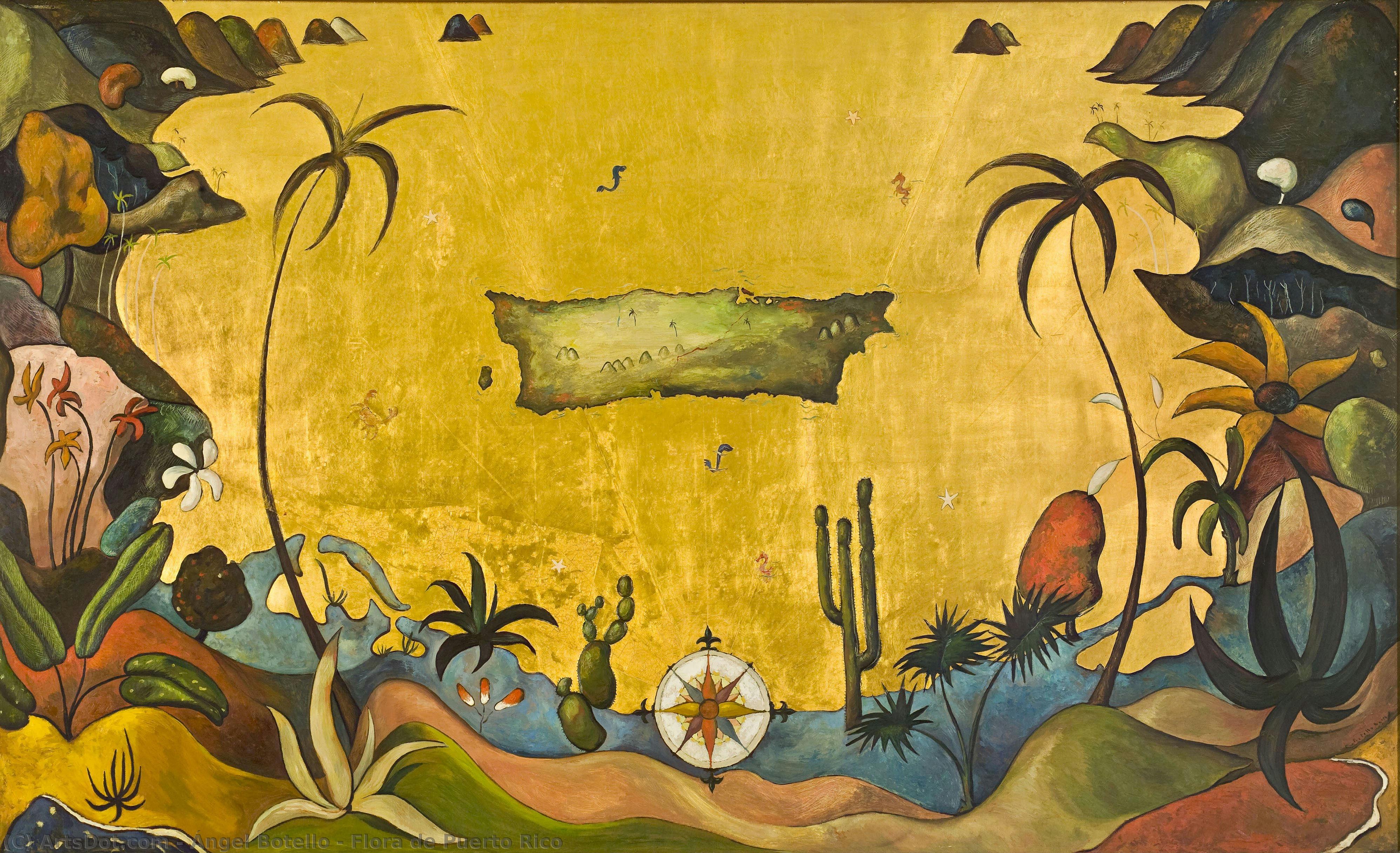 Flora De Puerto Rico — Ángel Botello