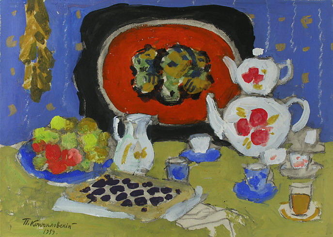 Tea Time — Pyotr Konchalovsky