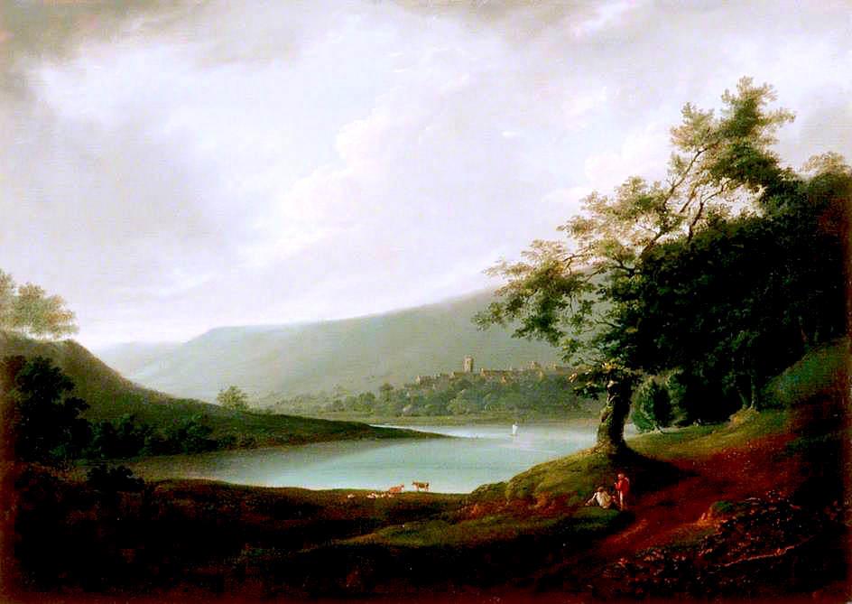 Lake Landscape — George Arnald