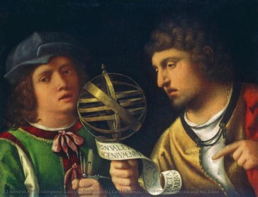 Giovanni Borgherini And His Tutor — Giorgione