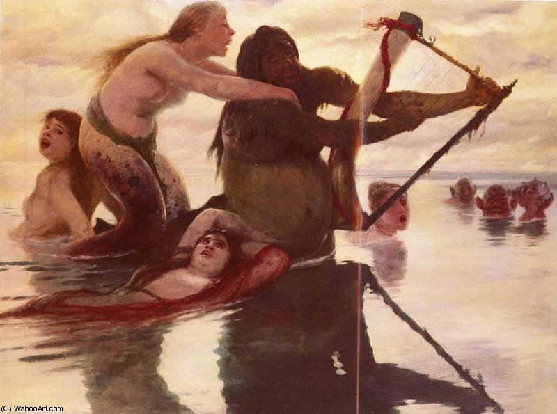 Im Meere — Arnold Böcklin