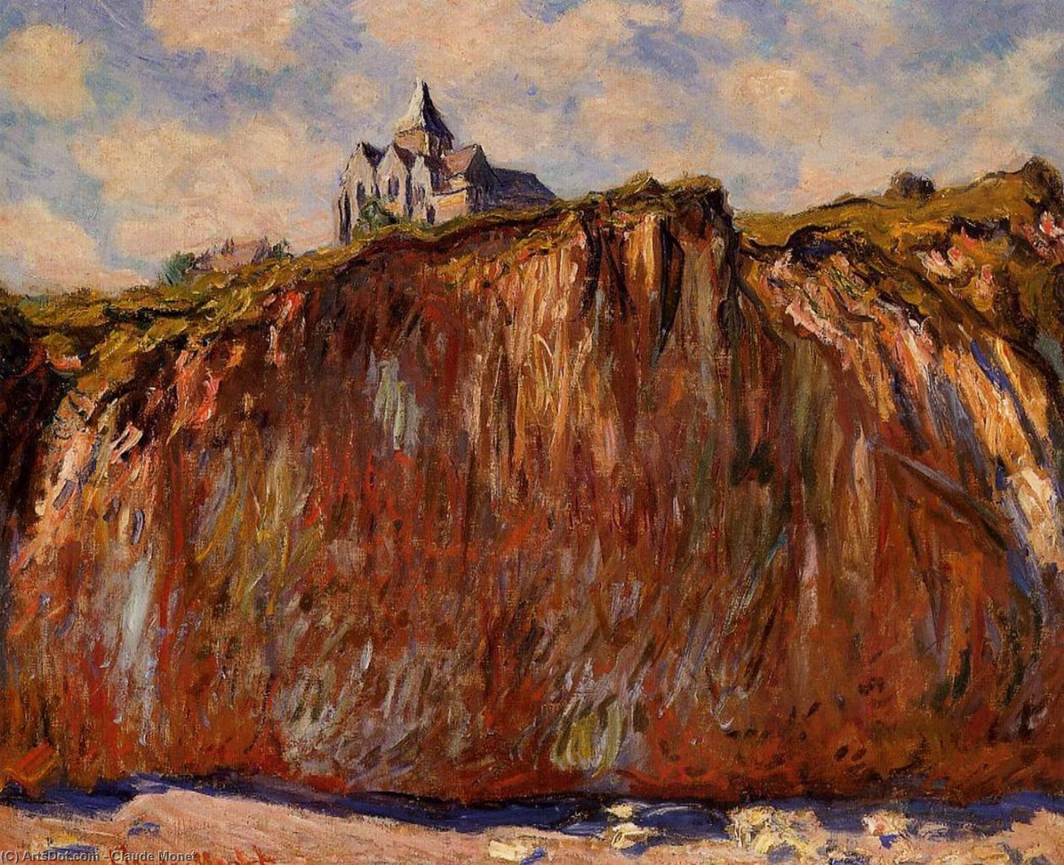 The Church At Varengeville — Claude Monet