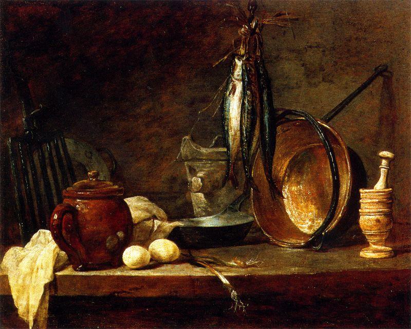 Menu De Maigre — Jean-baptiste-siméon Chardin