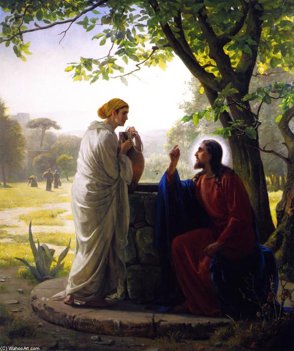 Jesus And The Samaritan Woman — Carl Heinrich Bloch