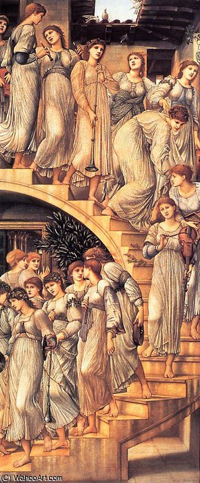 The Golden Stairs — Edward Coley Burne-jones