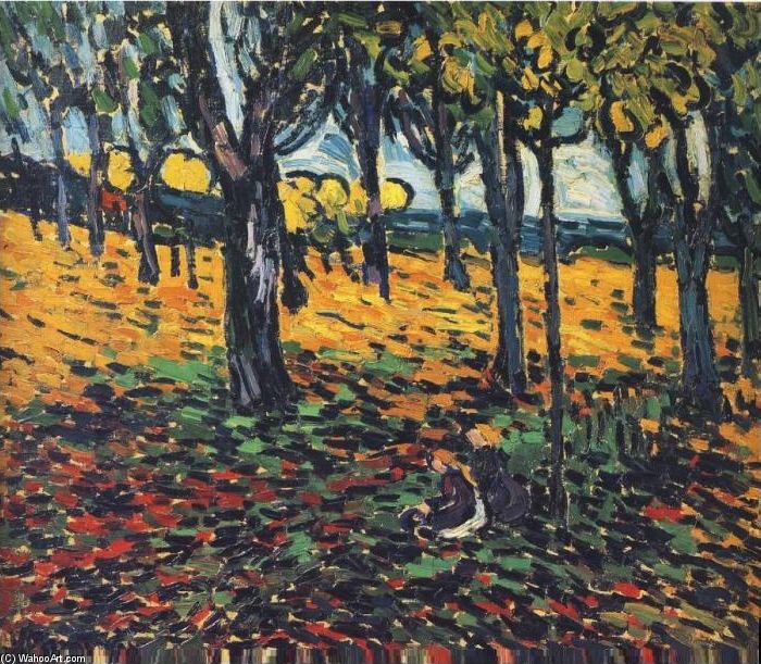 The Chestnut In Chatou — Maurice De Vlaminck