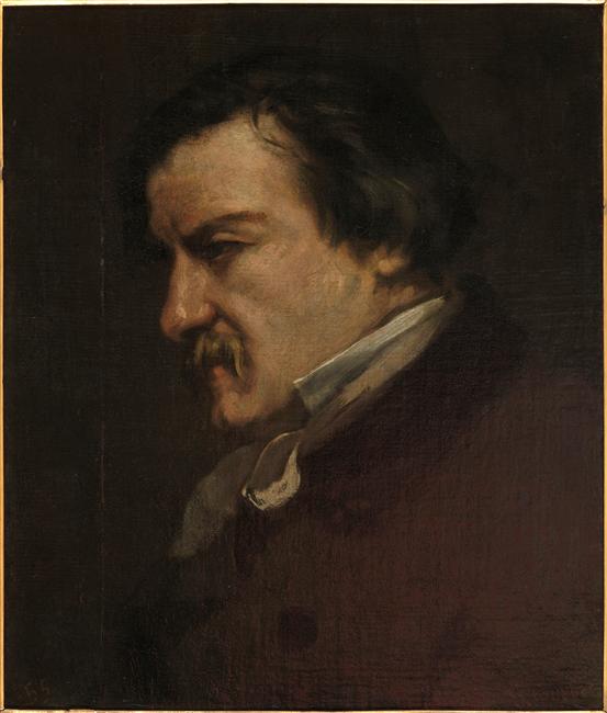 Portrait Of Champfleury — Gustave Courbet